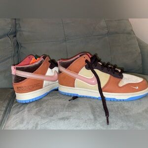 Nike Dunk Mid Social Status Free Lunch Chocolate Milk